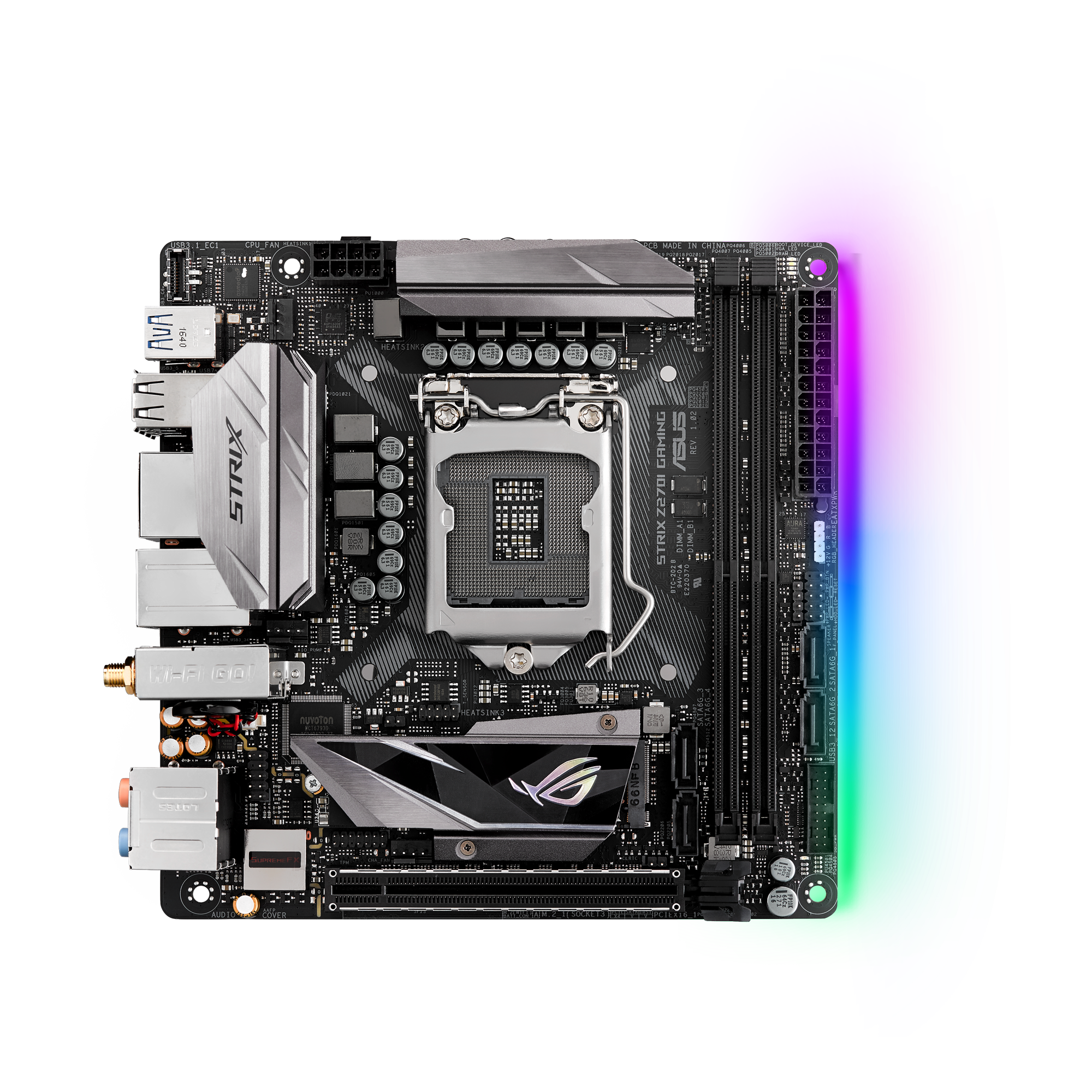 Rog Strix Z270 I Gaming Rog Strix Gaming Motherboards Rog Republic Of Gamers Rog Usa