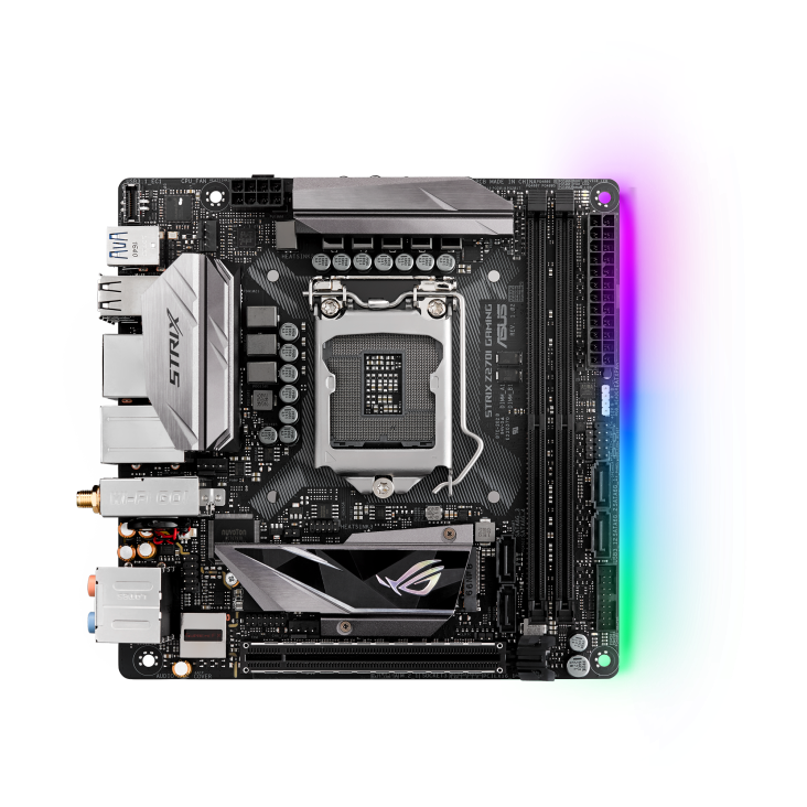 ROG STRIX Z270-I GAMING front view