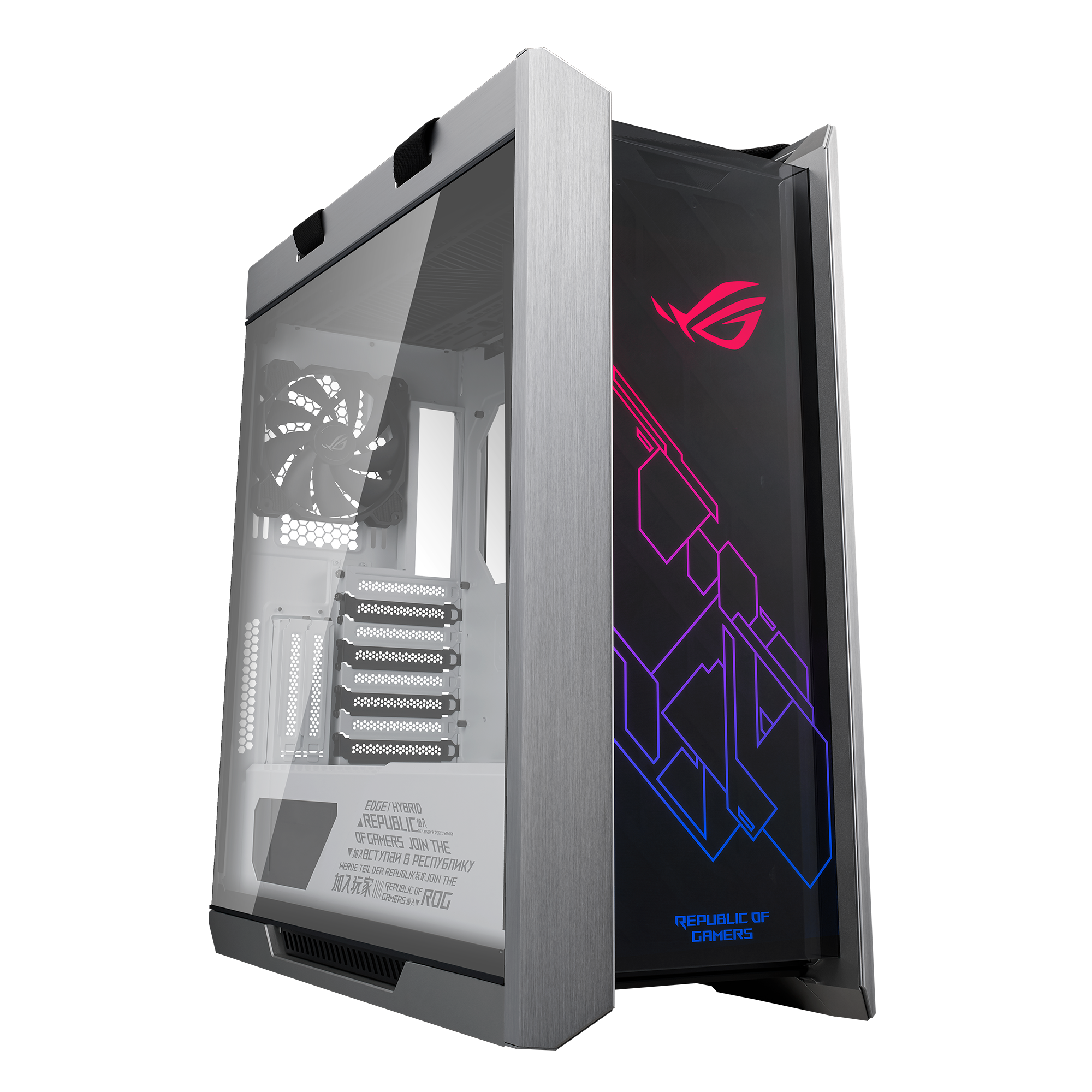 ROG Strix Helios White Edition, Boîtiers PC