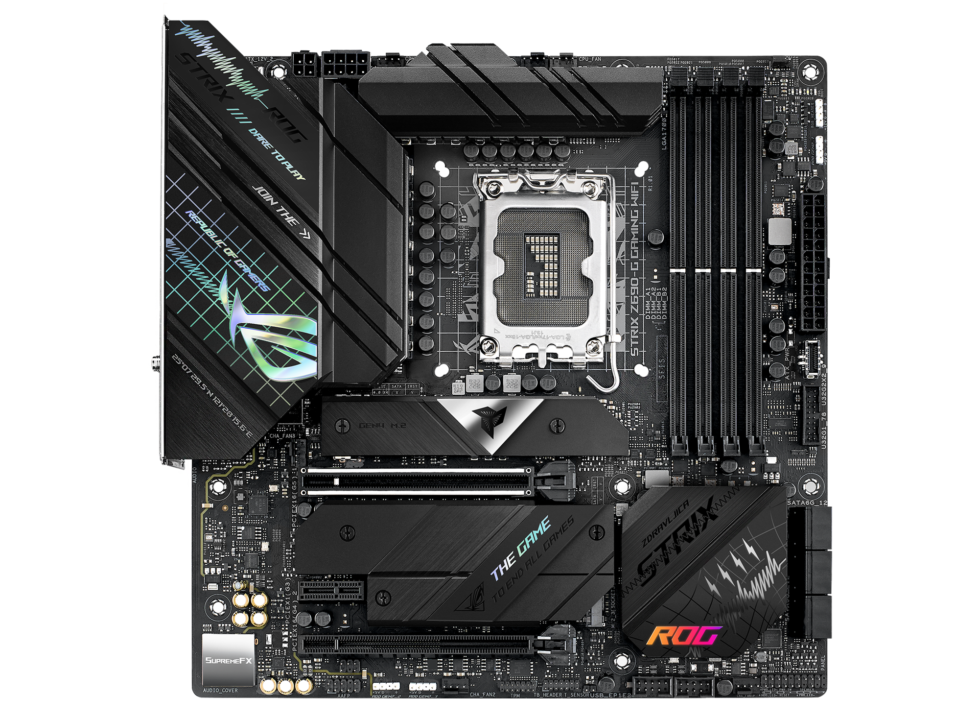 ROG STRIX Z690-G GAMING WIFI  Gaming motherboards｜ROG - Republic of  Gamers｜ROG Brasil