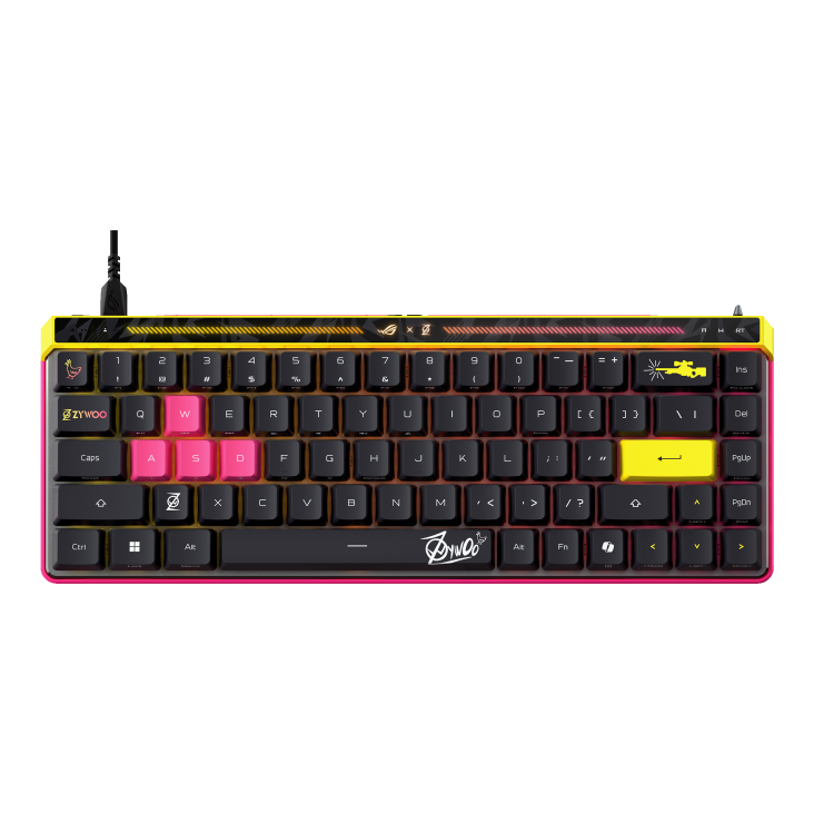 ROG Falchion Ace HFX ZywOo Edition front view