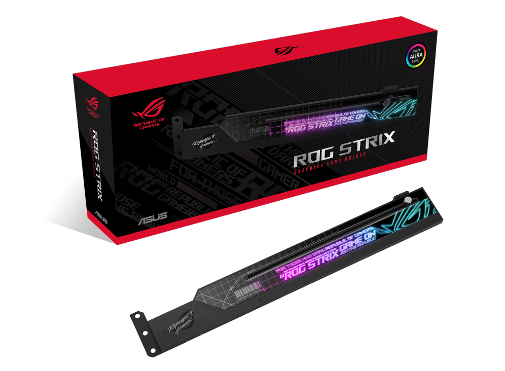 Colorbox of ROG Strix Graphics Card Holder with ROG Strix Graphics Card Holder