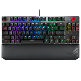 ASUS ROG Falchion Teclado mecánico inalámbrico 65% para juegos | 68 teclas,  Aura Sync RGB, duración de batería extendida, panel táctil interactivo