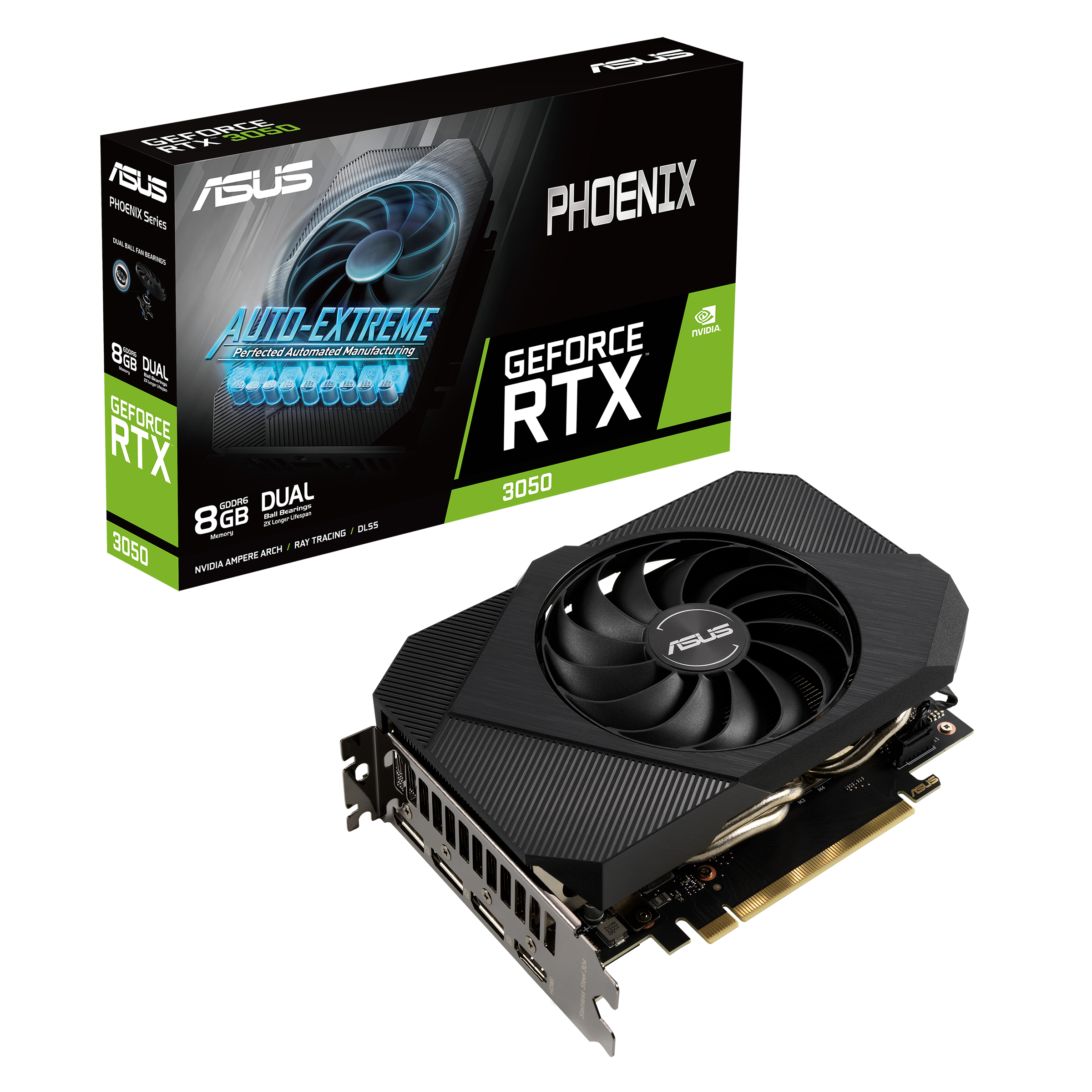 ASUS Phoenix GeForce RTX 3050 8GB GDDR6 | Graphics Card | ASUS Global