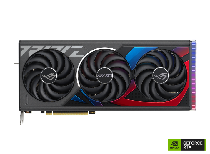 Placa Gráfica Asus GeForce RTX 4080 ROG Strix OC 16GB GDDR6X White  Edition-PCI-E nVidia-Placas Gráficas-Componentes