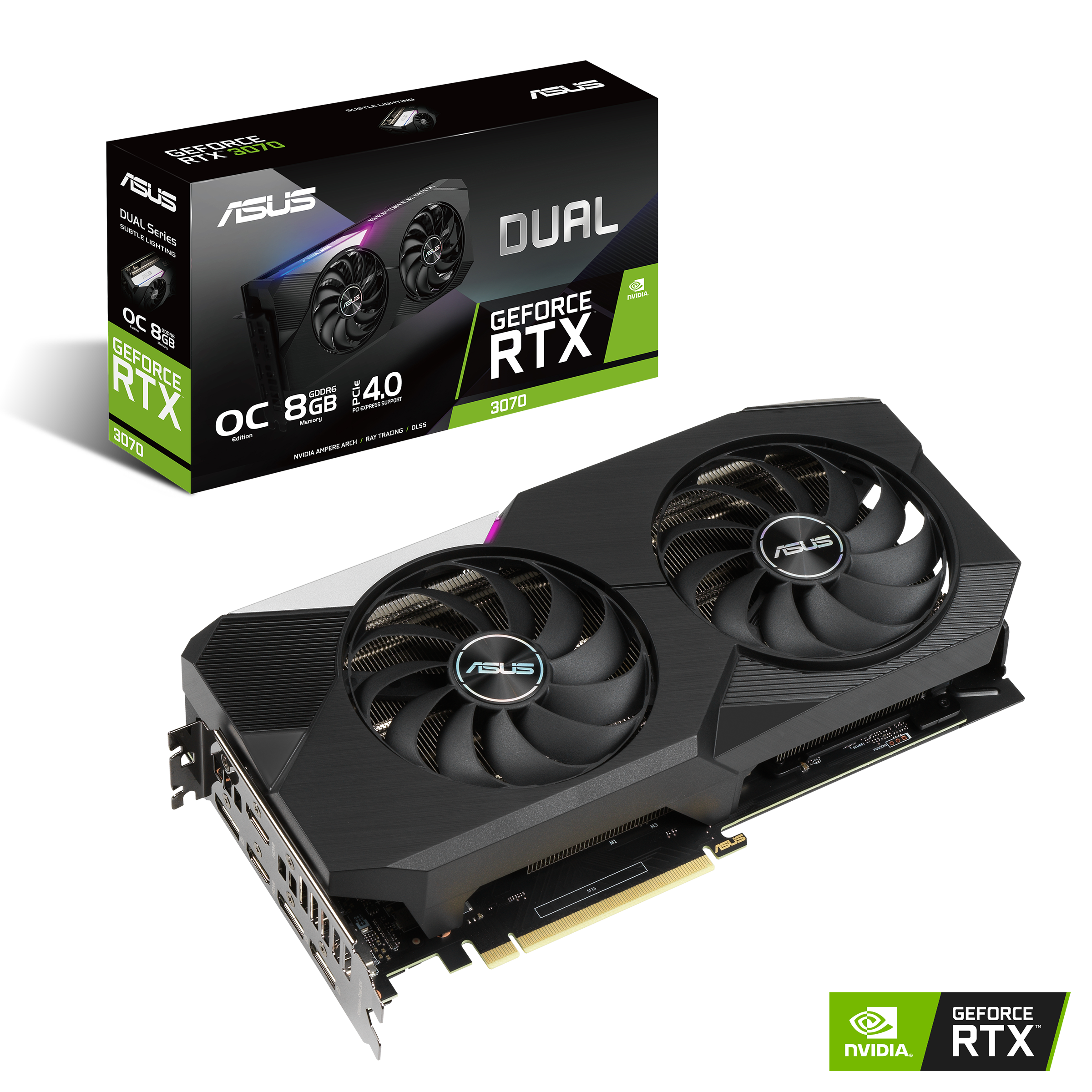 Dual Rtx3070 O8g Grafikkort Asus Sverige