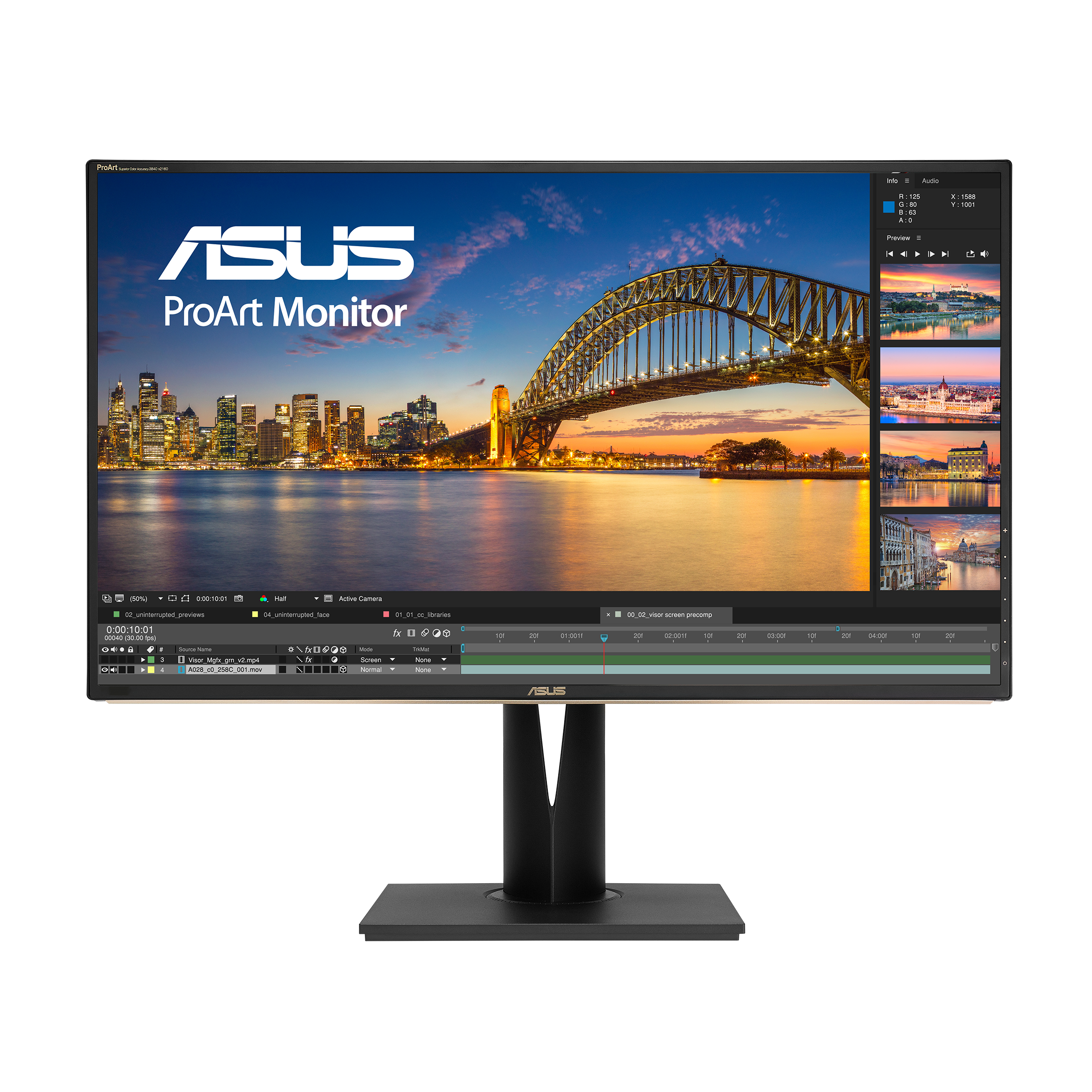 Monitor para diseño gráfico 4K UHD de 32 con Display P3 - Versus Gamers