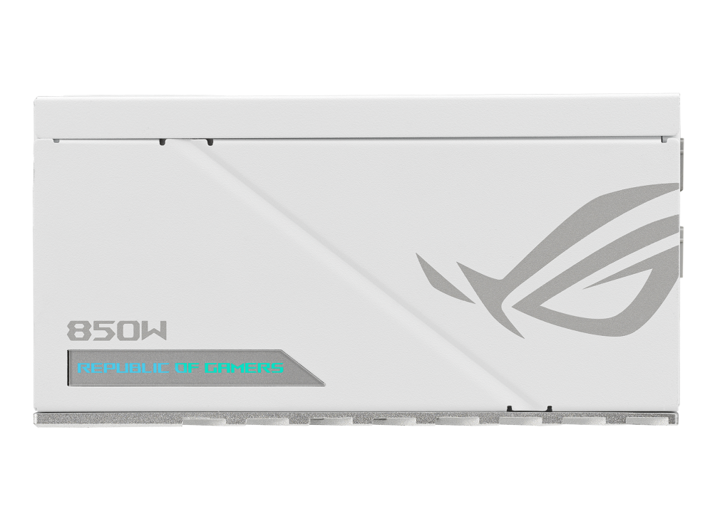 Left Side of ROG Loki SFX-L 850W Platinum White Edition