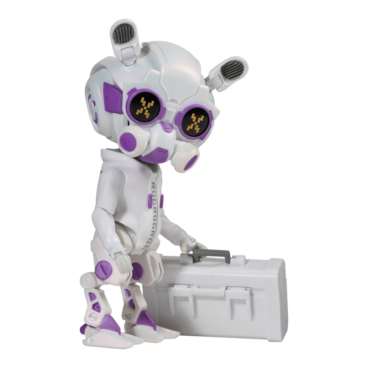 11-OMNI Figure WHITE with mask and hold a tool box