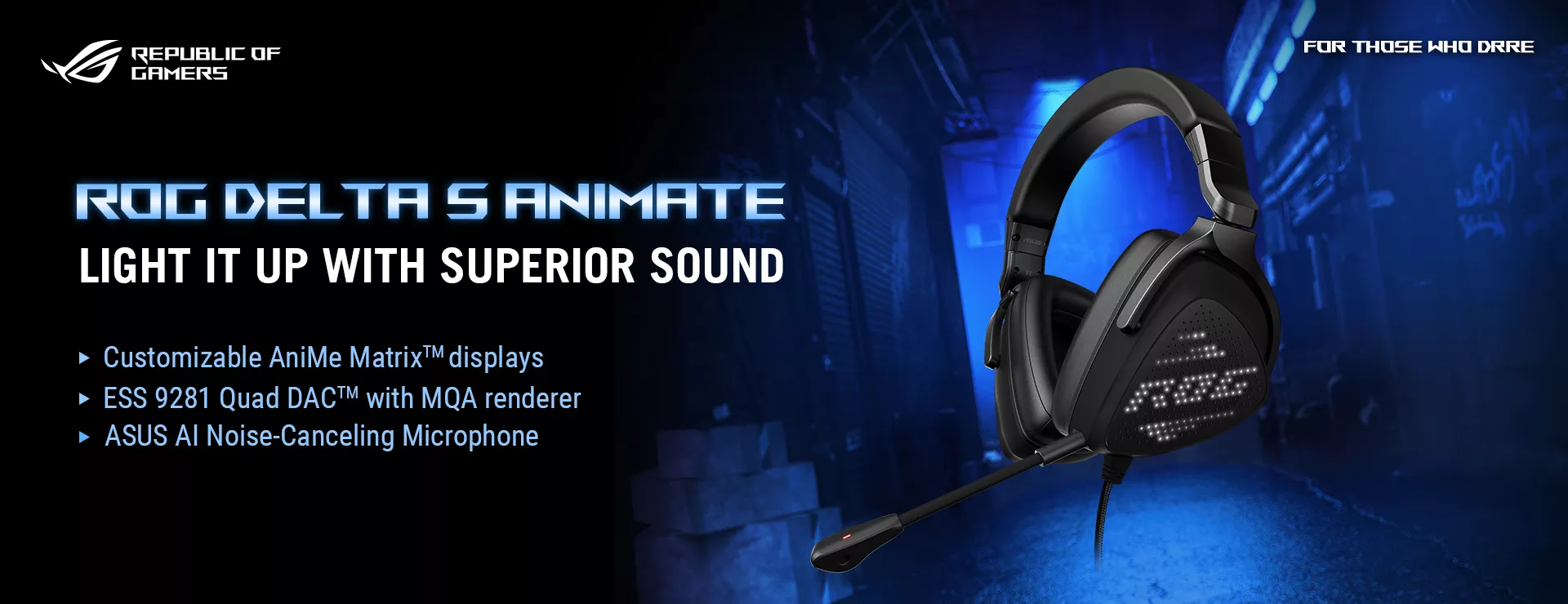 Gaming Headsets & Audio｜ROG - Republic of Gamers｜USA