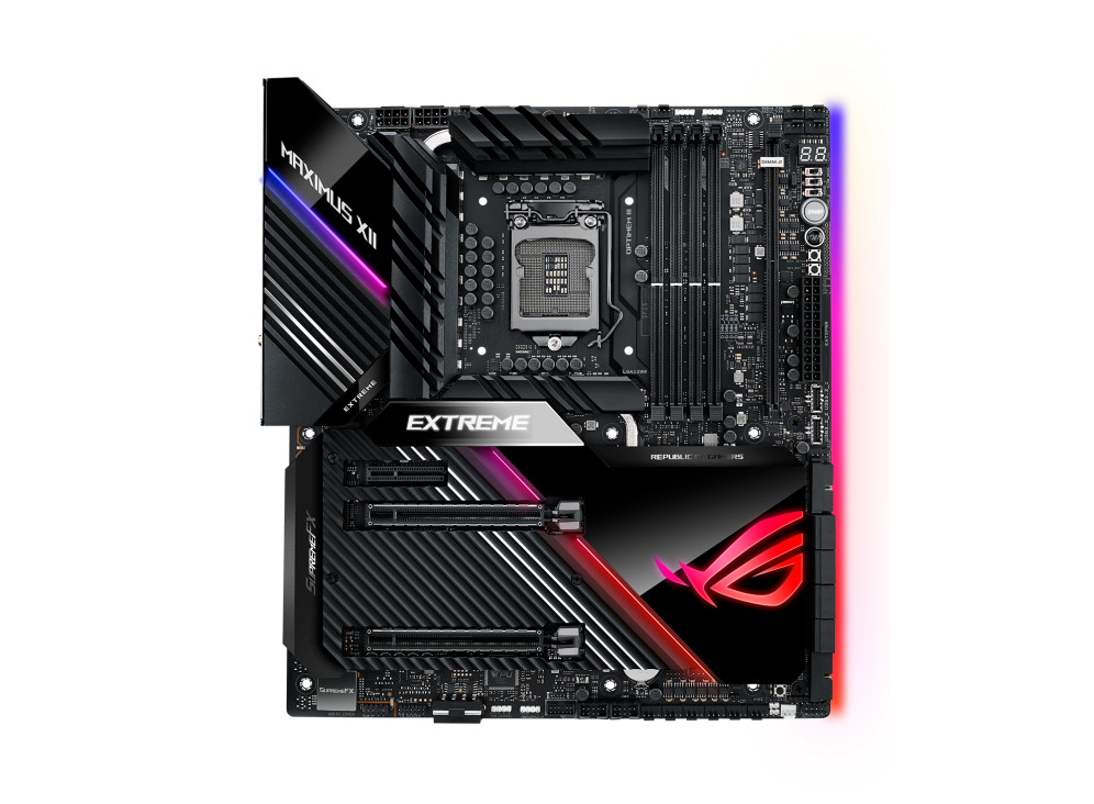 ROG MAXIMUS XII EXTREME front view