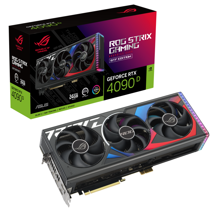 ROG-STRIX-RTX4090D-24G-BTF box+vga icon