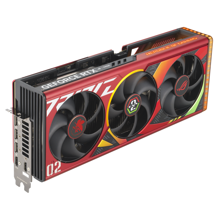 ROG Strix GeForce RTX 4090 EVA-02 graphics card special view1