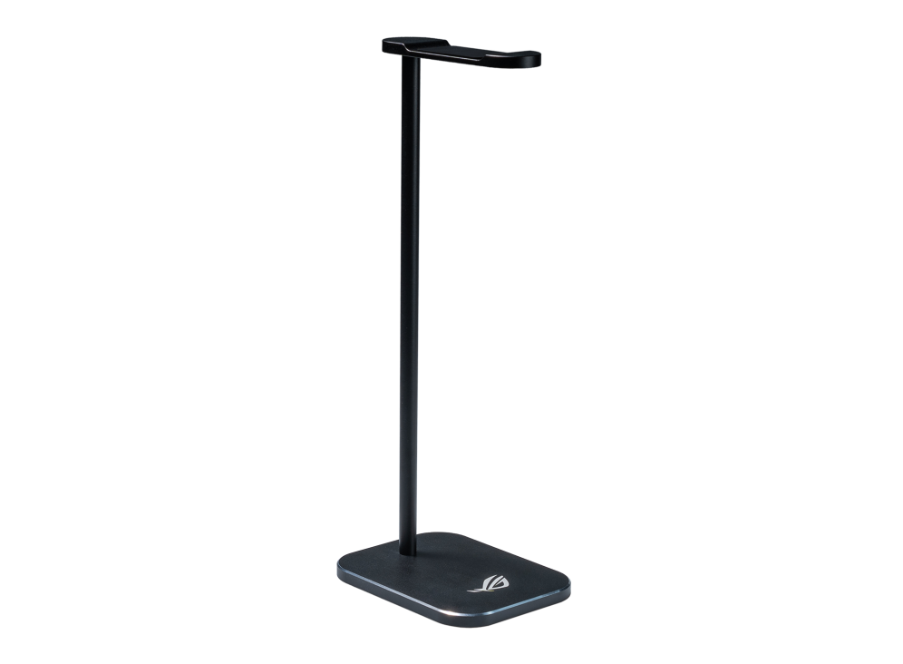 1.	ROG Metal Stand from left side, perfect for gaming setup