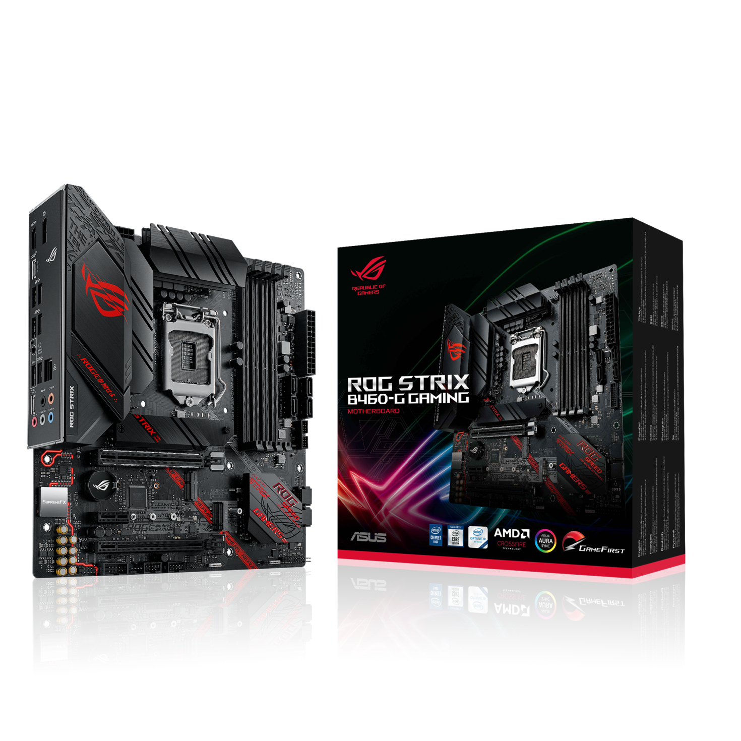 Rog Strix B460 G Gaming Rog Strix Gaming Motherboards Rog Republic Of Gamers Rog Global