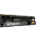TUF Gaming GeForce RTX 3090 Ti 24GB graphics card, hero shot, highlighting the heatsink