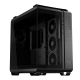 T TUF Gaming GT502 Horizon ARGB Black hero shot showing the front and left side  