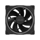 ASUS MR120 ARGB Fan   Reverse Black front view