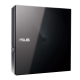 ASUS SDRW-08D6S-U front view, tilted 45 degrees 