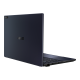 ASUS ExpertBook B3 (B3404) 開啟90度的背面照，可以看到右側面連接埠