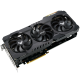 TUF Gaming GeForce RTX 3060 Ti OC Edition graphics card, front angled view