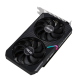 ASUS Dual GeForce GTX 1650 MINI 4GB GDDR6 graphics card, highlighting the fans