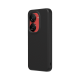 An Eclipse Red Zenfone 10 attached with classic black RhinoShield Case