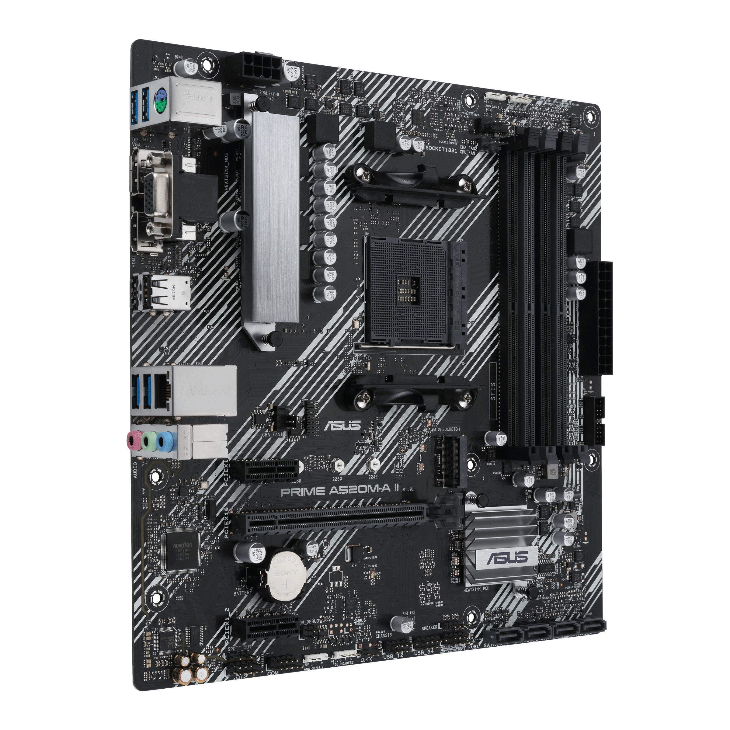 ASUS Pro A520M-C II/CSM Micro-ATX AM4 Motherboard