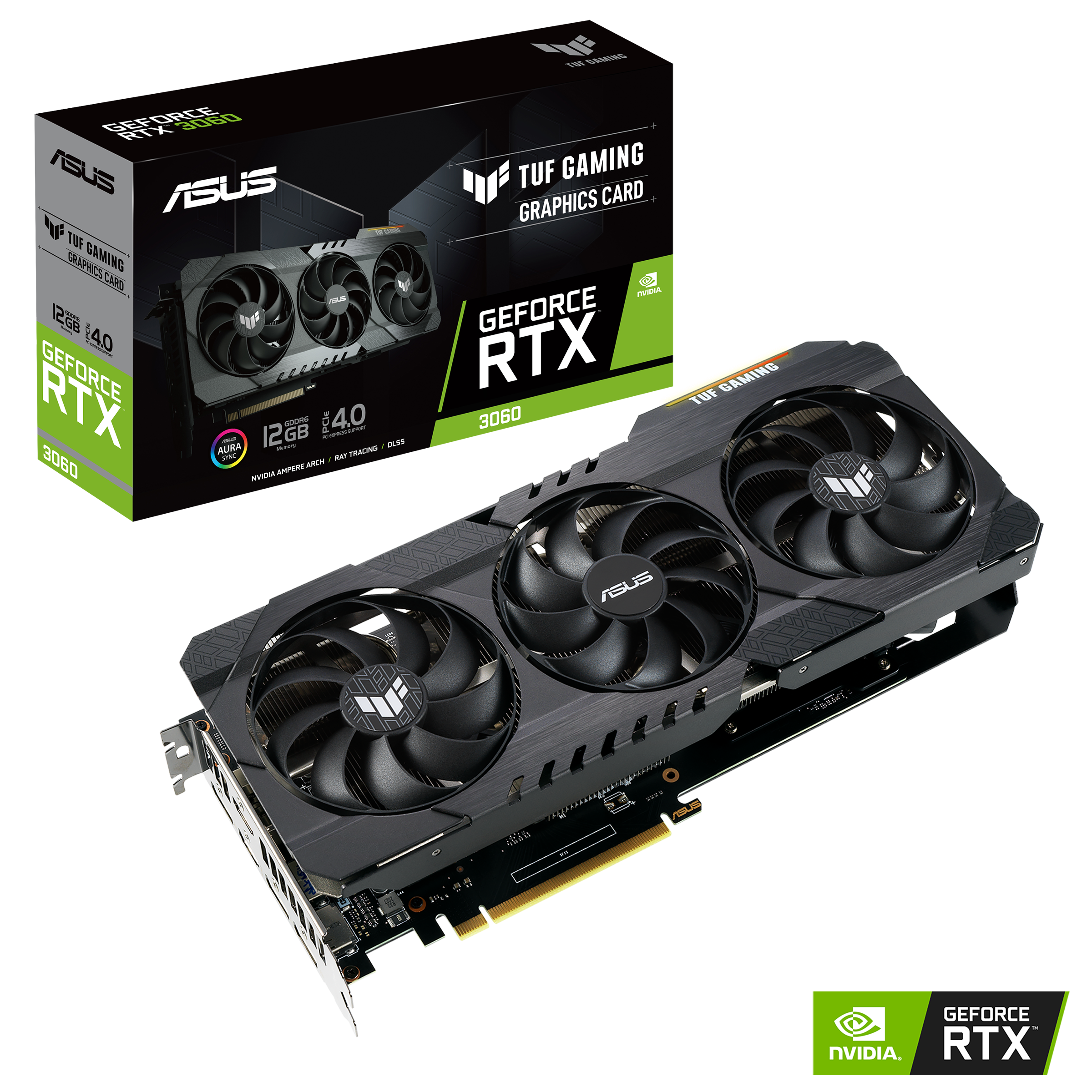 ASUS TUF Gaming GeForce RTX 3060 12GB GDDR6 | Graphics Card | ASUS 