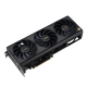 Front angled view of the ASUS ProArt GeForce RTX 4070 Ti SUPER graphics card