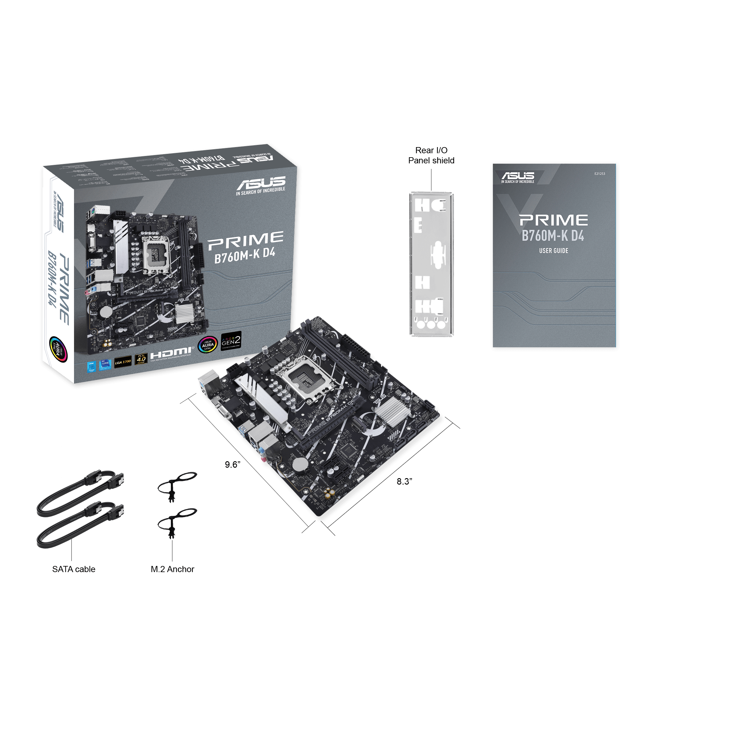 PRIME B760M-K D4 What’s In the Box image