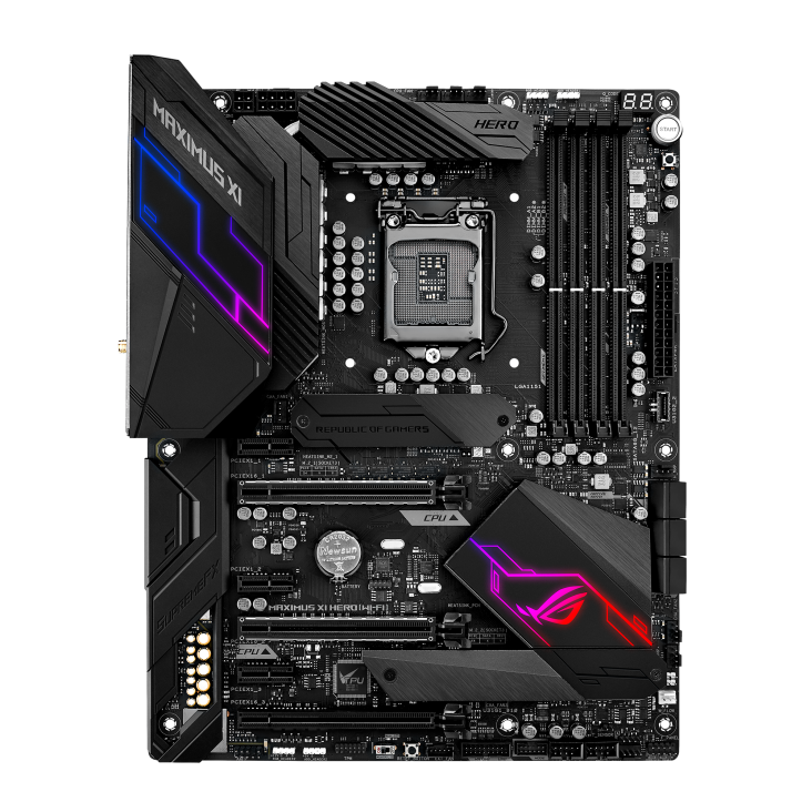 Rog Maximus Xi Hero Wi Fi Motherboards Rog Global