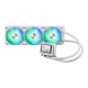 AYW Gaming LC 360 ARGB LCD White Edition front view