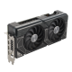 ASUS DUAL GeForce RTX 4070 graphics card highlighting the fans and IO ports