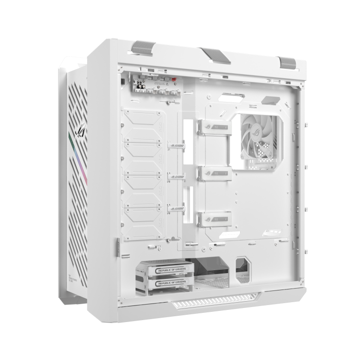 ROG Strix Helios II White right side cable management space