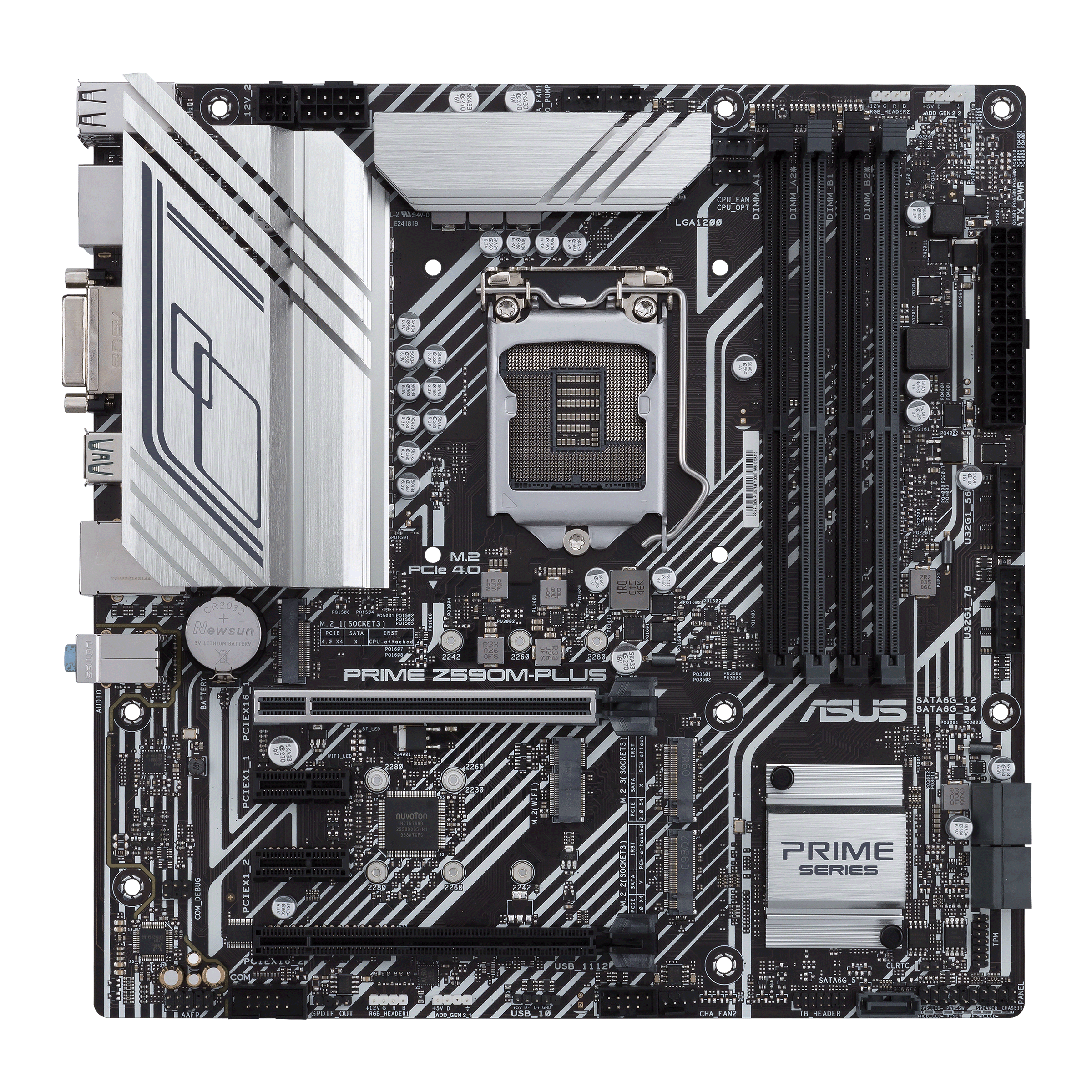 CARTE MERE ASUS PRIME Z590M-PLUS SOCKET INTEL LGA 1200 Z590 Z490 B560 B460  H510