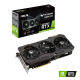 TUF Gaming GeForce RTX™ 3080 Ti Packaging and graphics card with NVIDIA logo