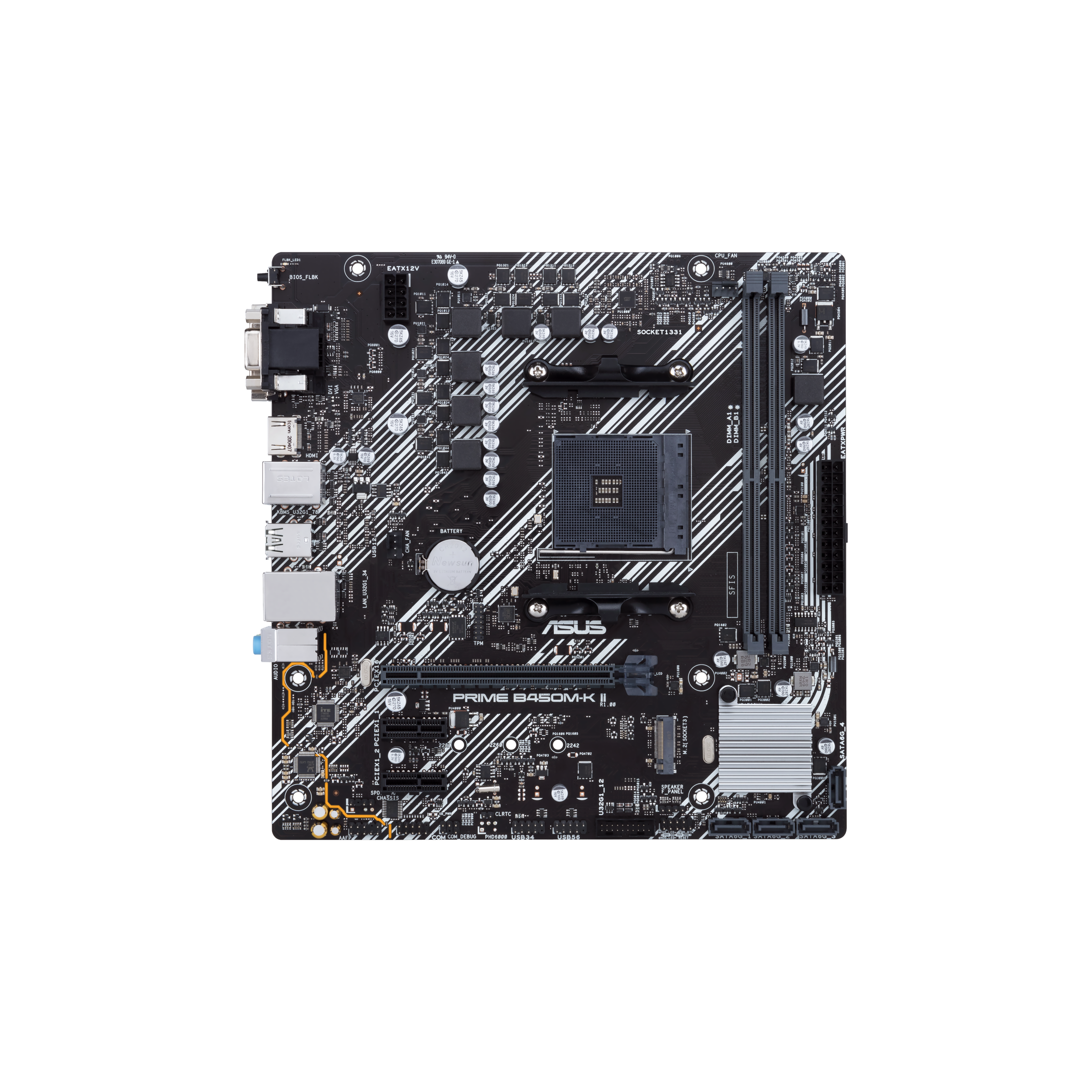 Gigabyte B450M GAMING carte mère AMD B450 Emplacement AM4 micro