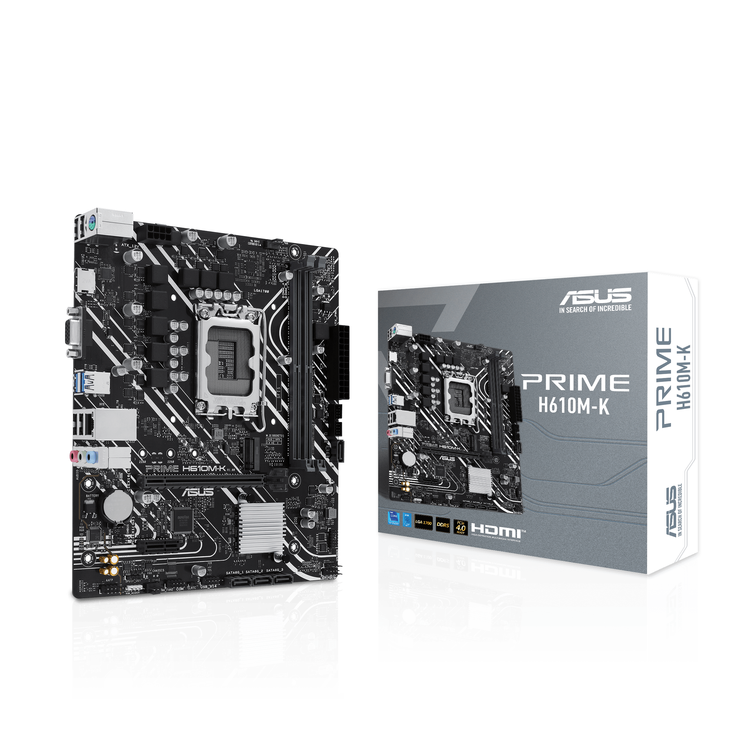 【美品】PRIME H610M-A　i3 12100F/16GB/LGA1700 PRIME H610M-K