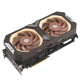 ASUS NOCTUA GeForce RTX 4080 graphics card front angled view