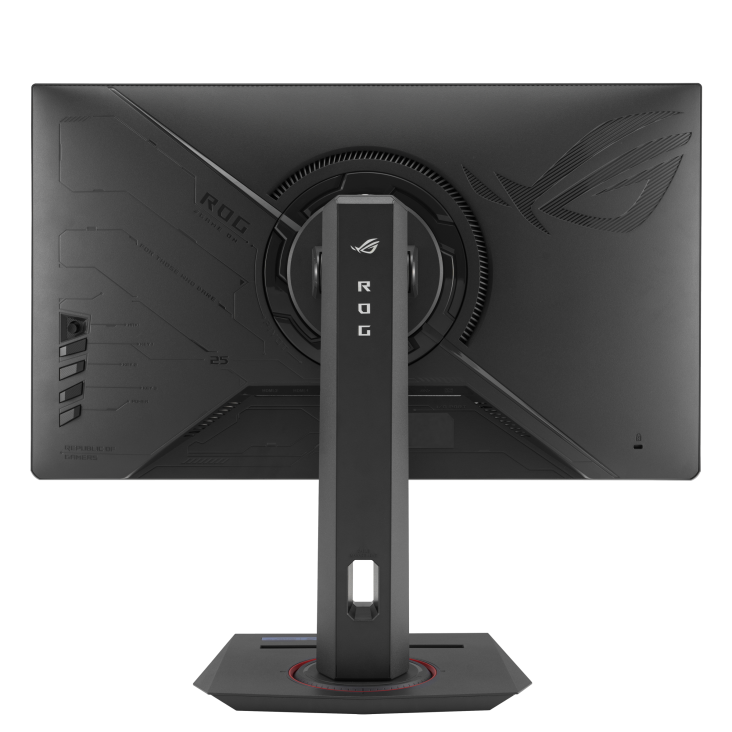 ROG Strix XG259CMS, rear view