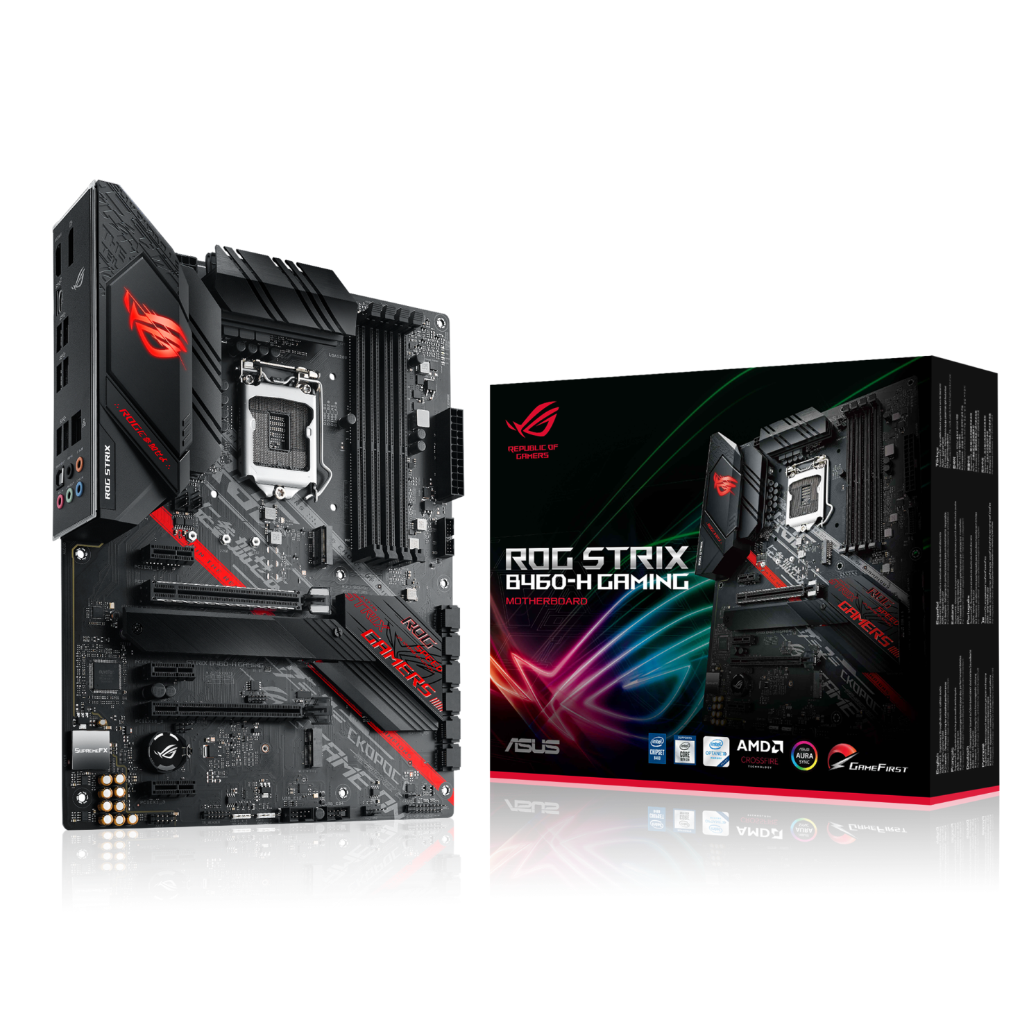 Rog Strix B460 H Gaming Rog Strix Gaming Motherboards Rog Republic Of Gamers Rog Global