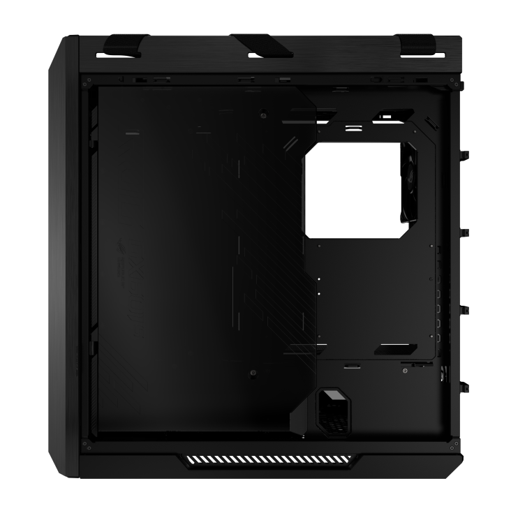 ROG Strix Helios II Black right side cable cover