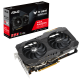 TUF Gaming AMD Radeon RX 6500 XT OC edition packaging and graphics card with AMD logo