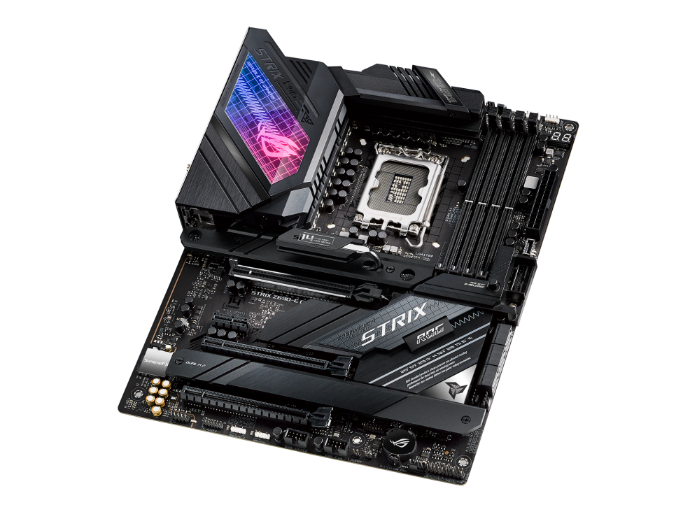 Carte mere - asus - rog strix z690-e gaming wifi - (90mb18j0-m0eay0)  Z690EGAMINGWI - Conforama