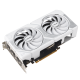 ASUS DUAL GeForce RTX™ 5060 White edition, top down angled view