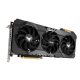 TUF Gaming GeForce RTX™ 3080 Ti graphics card, angled bottom up view