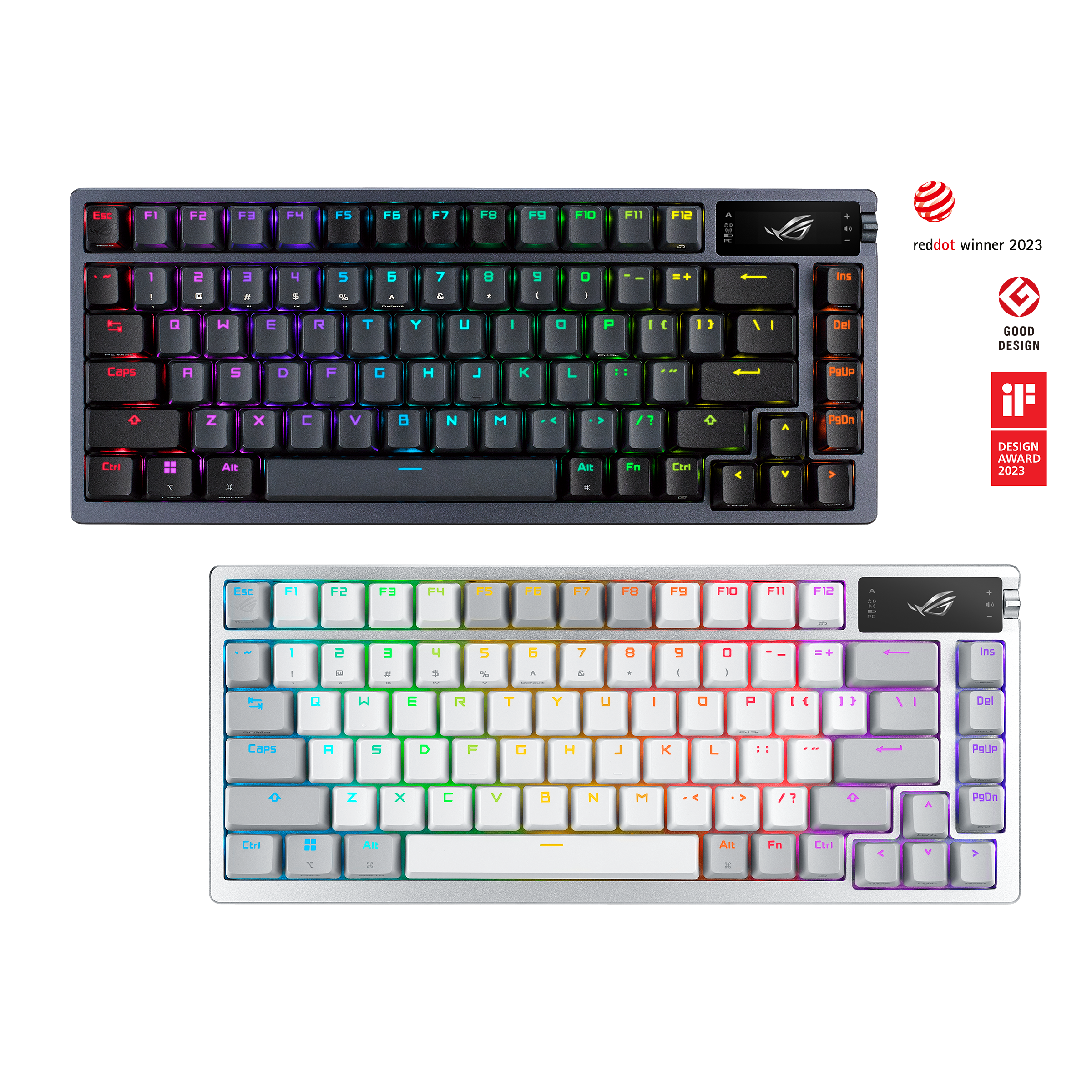 Asus ROG Azoth Moonlight White mechanical keyboard available for pre-order  at 1799 yuan ($246) - Gizmochina