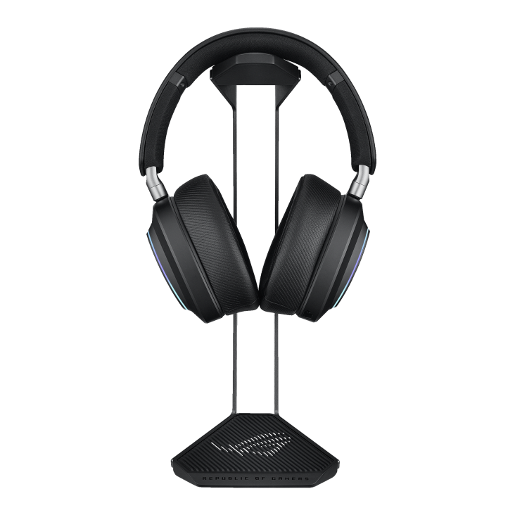 ROG Throne II Core_front view with headset