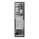 A front-on view of an ASUS ExpertCenter D9 SFF's rear I/O ports